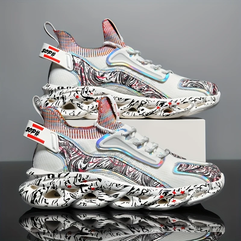 Tênis Masculino Casual Esportivo Cano Baixo com Sola de Borracha – Conforto e Estilo para o Dia a Dia - Imagem 4